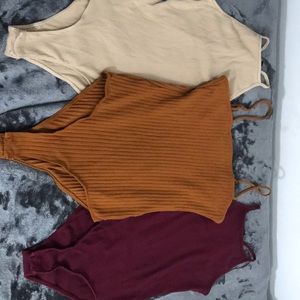 Body suits set of three